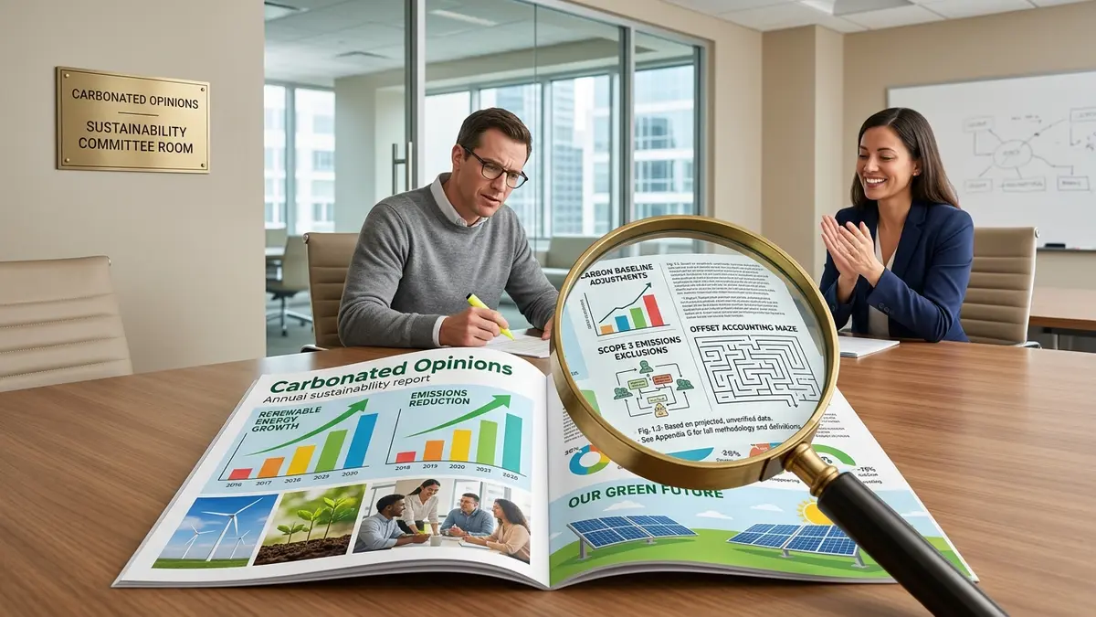 The Sustainability Report Nobody Reads Twice